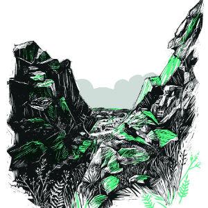 Through the Rocks by Amanda Hillier