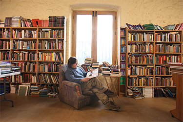 The beautiful Aardvark bookshop