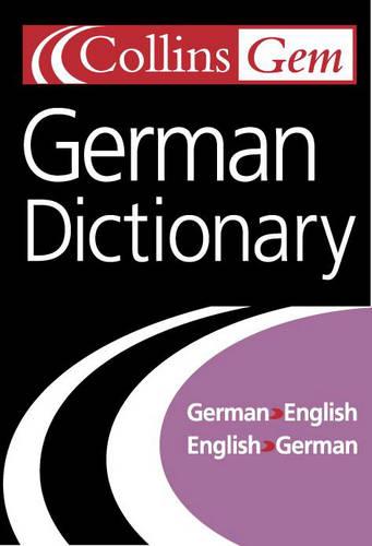 German Dictionary (Collins Gem)